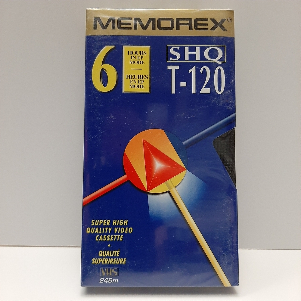 🍒4 for $20🍒 New MEMOREX Blank - VHS Video Cassette Tape